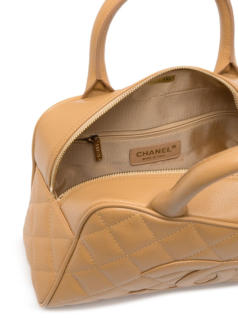 фото Chanel pre-owned стеганая сумка 2003-го года с логотипом cc