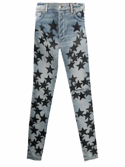 star print skinny jeans | AMIRI 