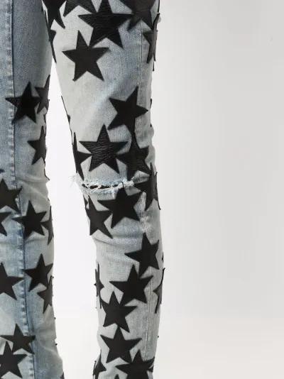star print skinny jeans | AMIRI 