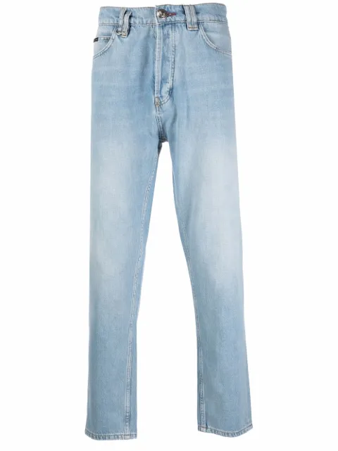 Philipp Plein Iconic carrot-cut jeans
