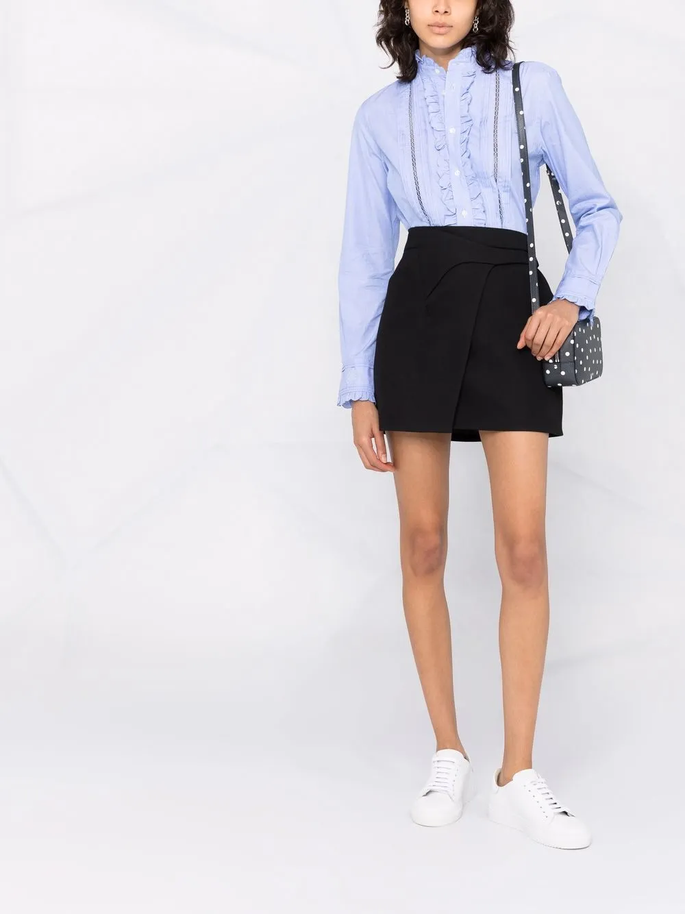 фото Polo ralph lauren рубашка с оборками