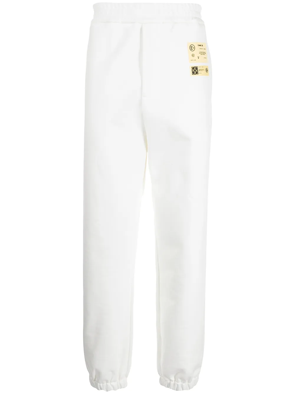 

OAMC logo-patch track pants - White