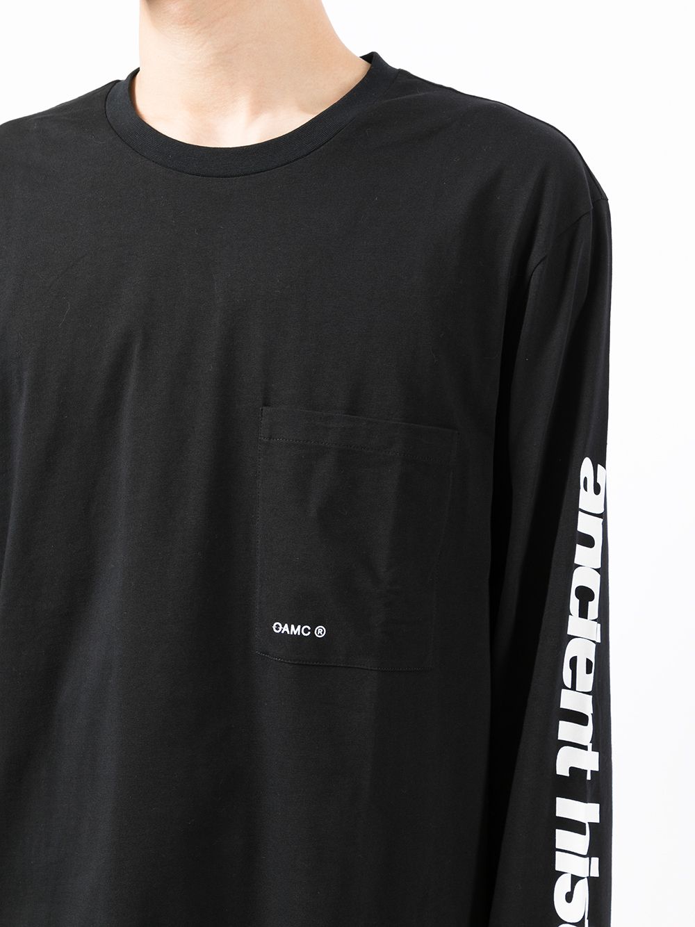 OAMC Combine long-sleeve T-shirt - Farfetch