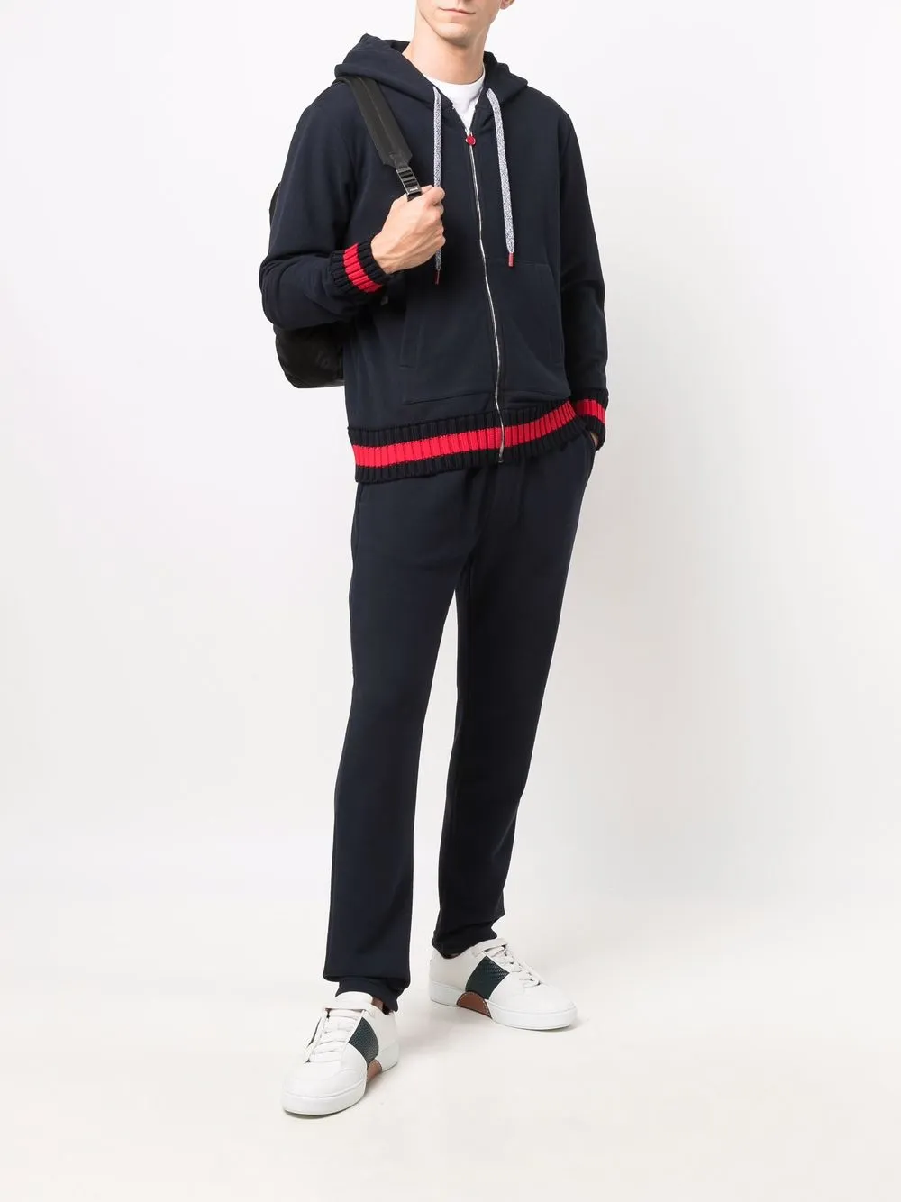 фото Kiton спортивный костюм с капюшоном