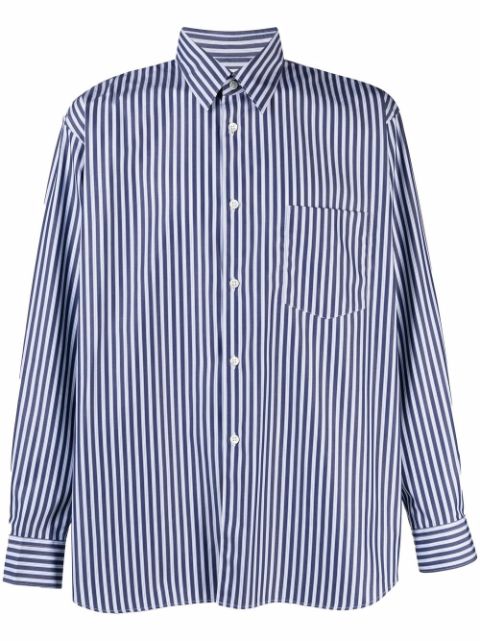 Comme Des Garcons Shirt striped button-up shirt Men