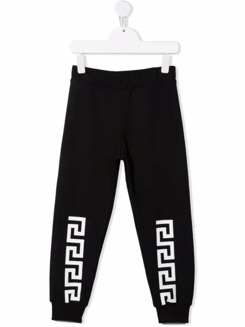 Versace Kids logo-print sweatpants