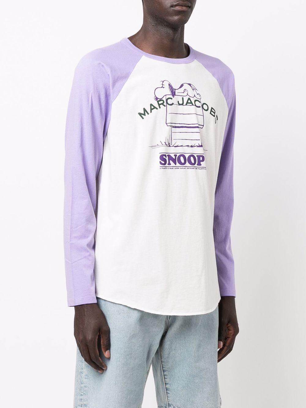 футболка с принтом Snoopy Marc by Marc Jacobs 1700103483