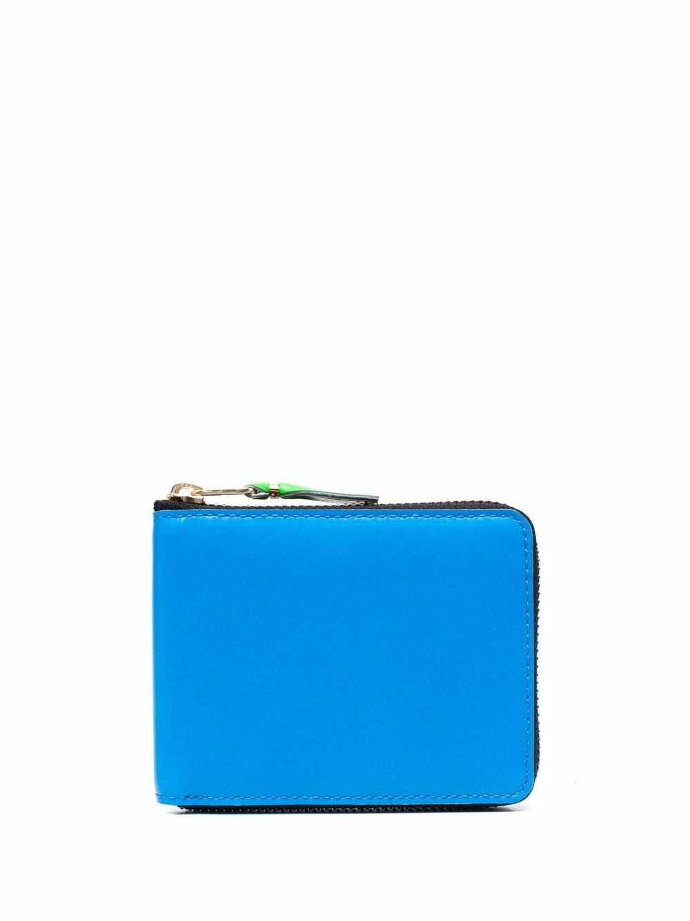 фото Comme des garçons wallet кошелек super fluo с круговой молнией