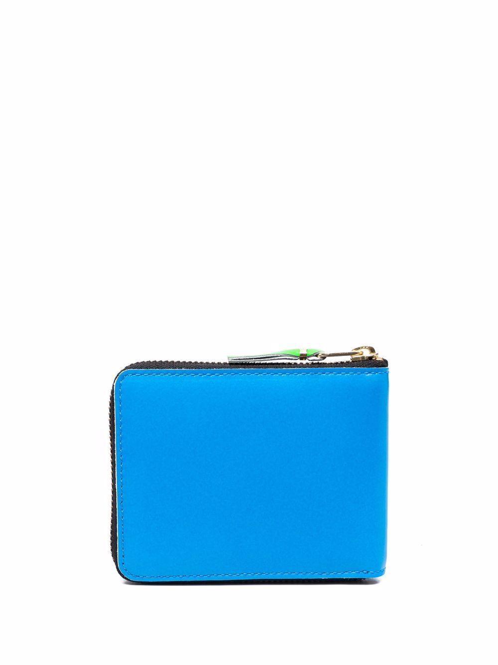 фото Comme des garçons wallet кошелек super fluo с круговой молнией