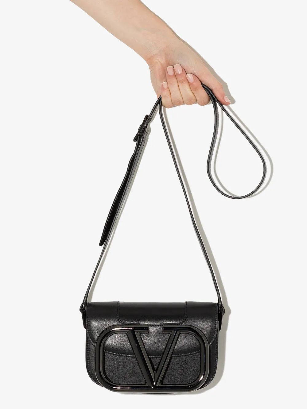 фото Valentino garavani сумка через плечо supervee