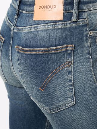 cropped denim jeans展示图