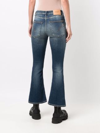 cropped denim jeans展示图