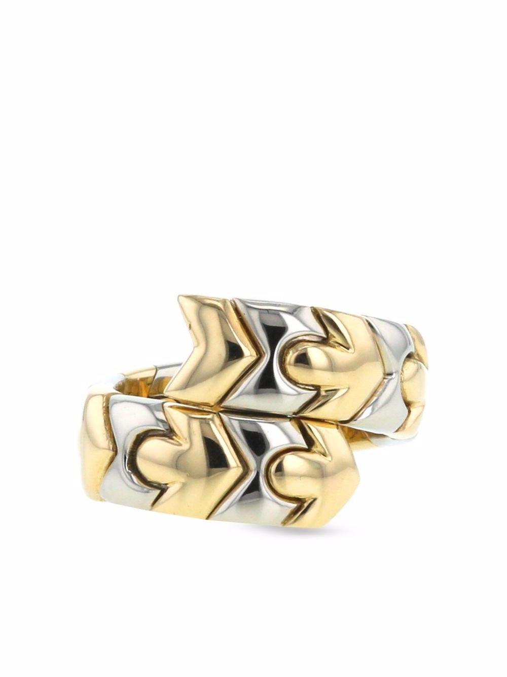 фото Bvlgari pre-owned 1980s 18kt gold wrap ring