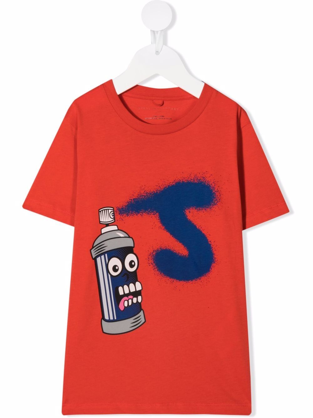 

Stella McCartney Kids playera con estampado gráfico - Rojo