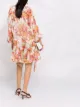 ZIMMERMANN Vestido Mae franzido de seda
