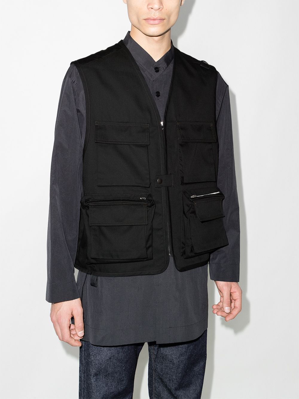 lemaire reporter vest 21aw