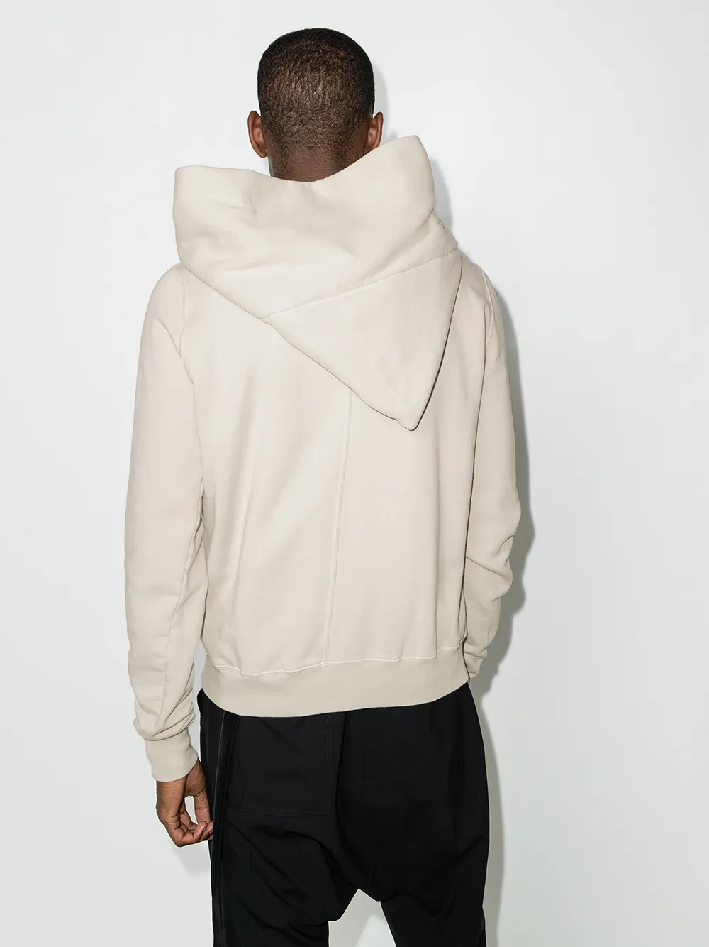фото Rick owens drkshdw худи с косой молнией
