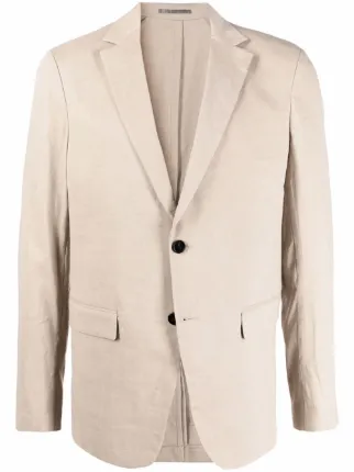 Theory Fitted single breasted Blazer Farfetch