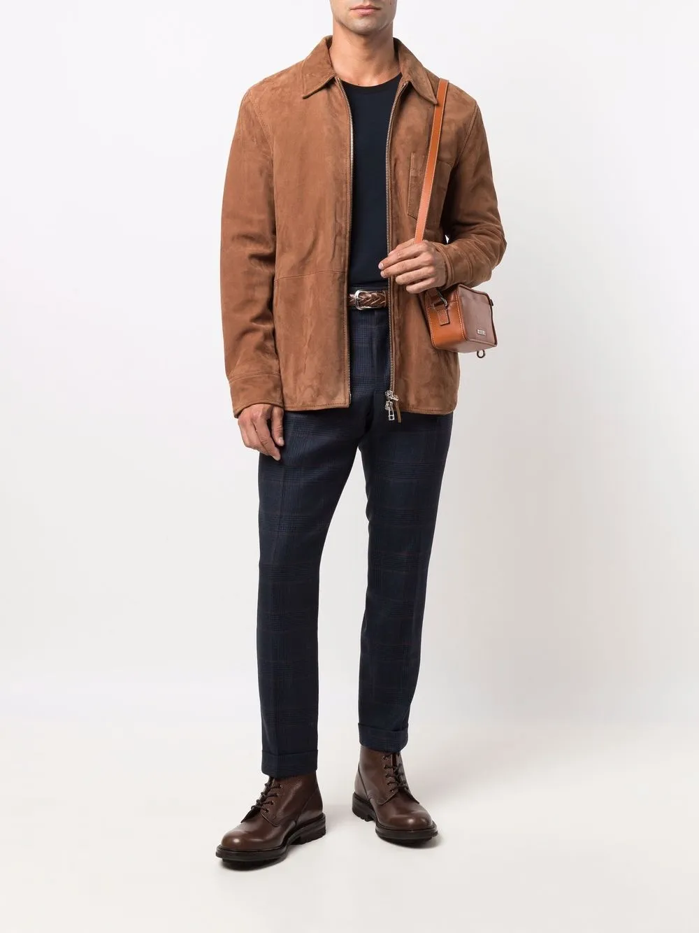 фото Pt01 брюки в клетку prince of wales