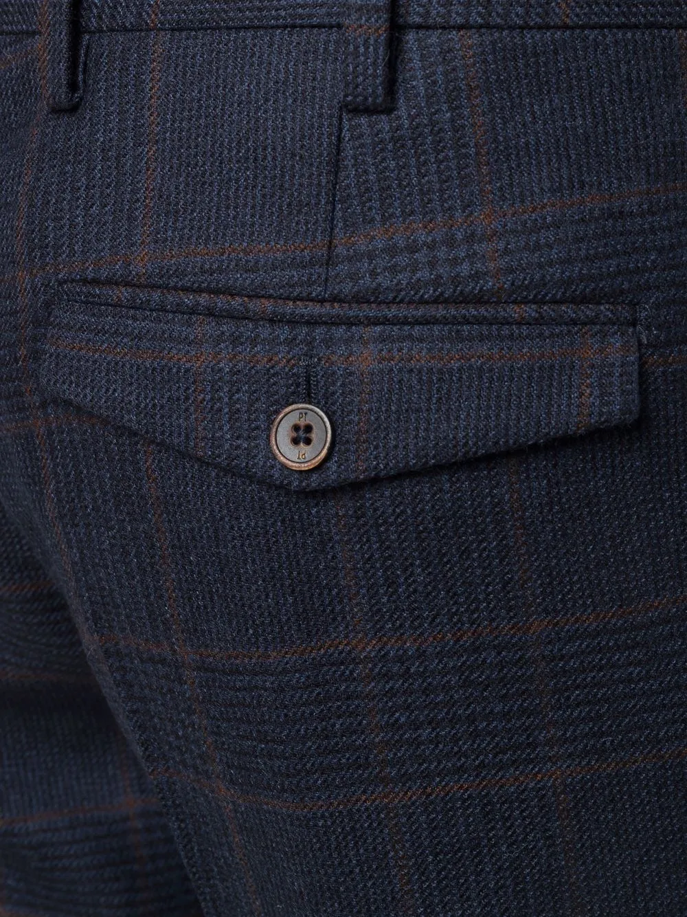 фото Pt01 брюки в клетку prince of wales