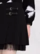 RED Valentino point d'esprit trim skirt