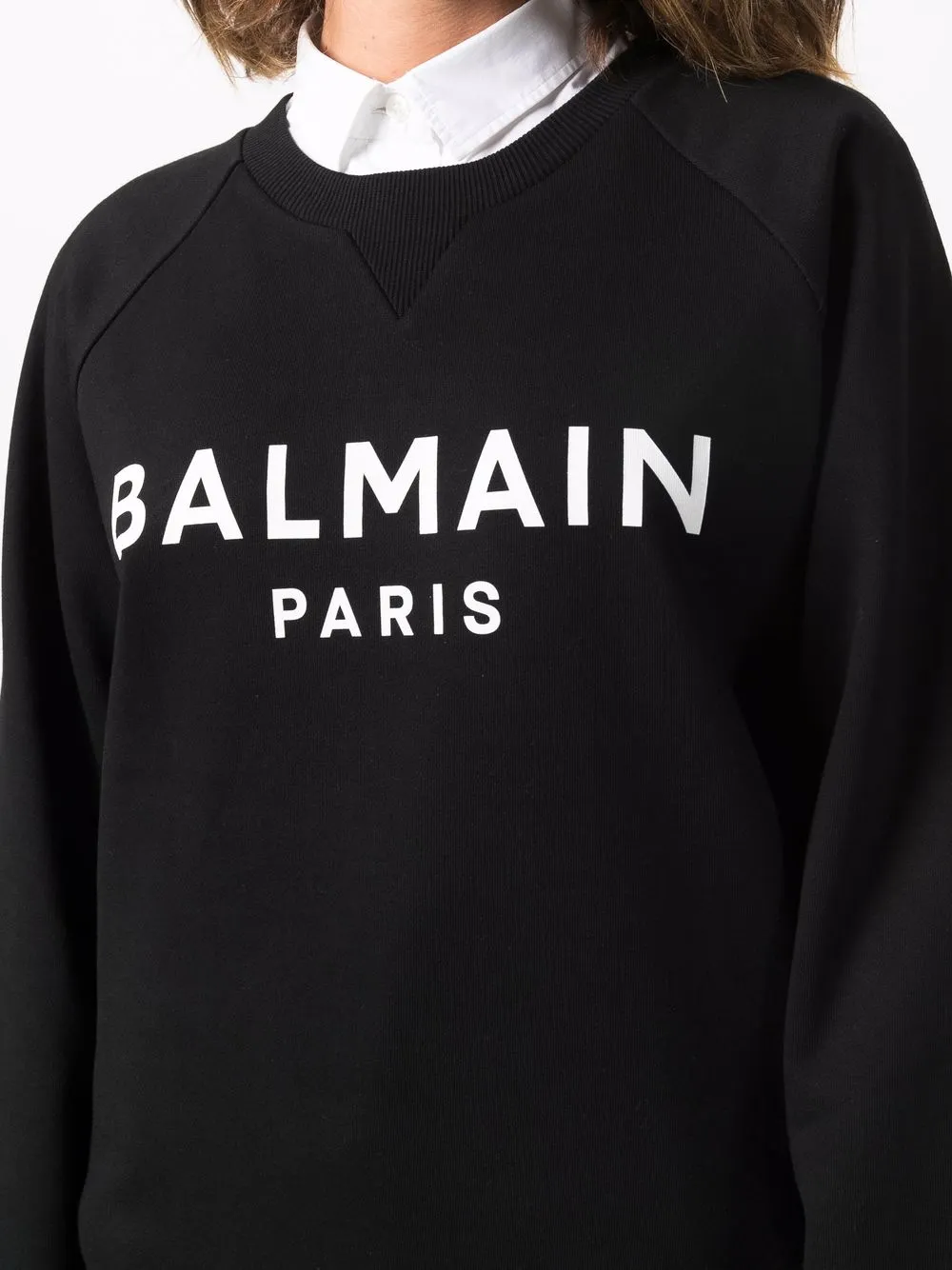 фото Balmain толстовка с логотипом