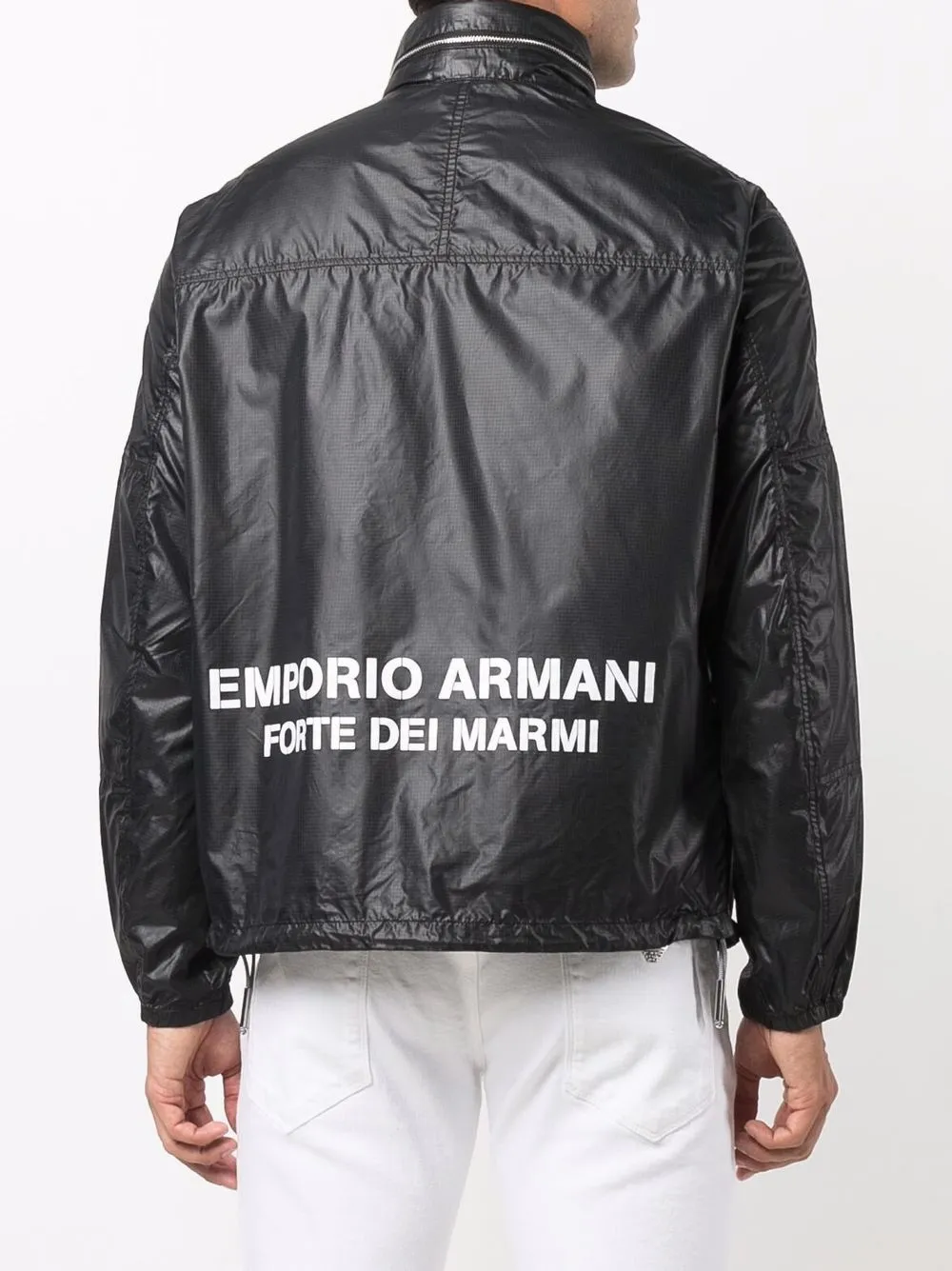 фото Emporio armani куртка с капюшоном и логотипом