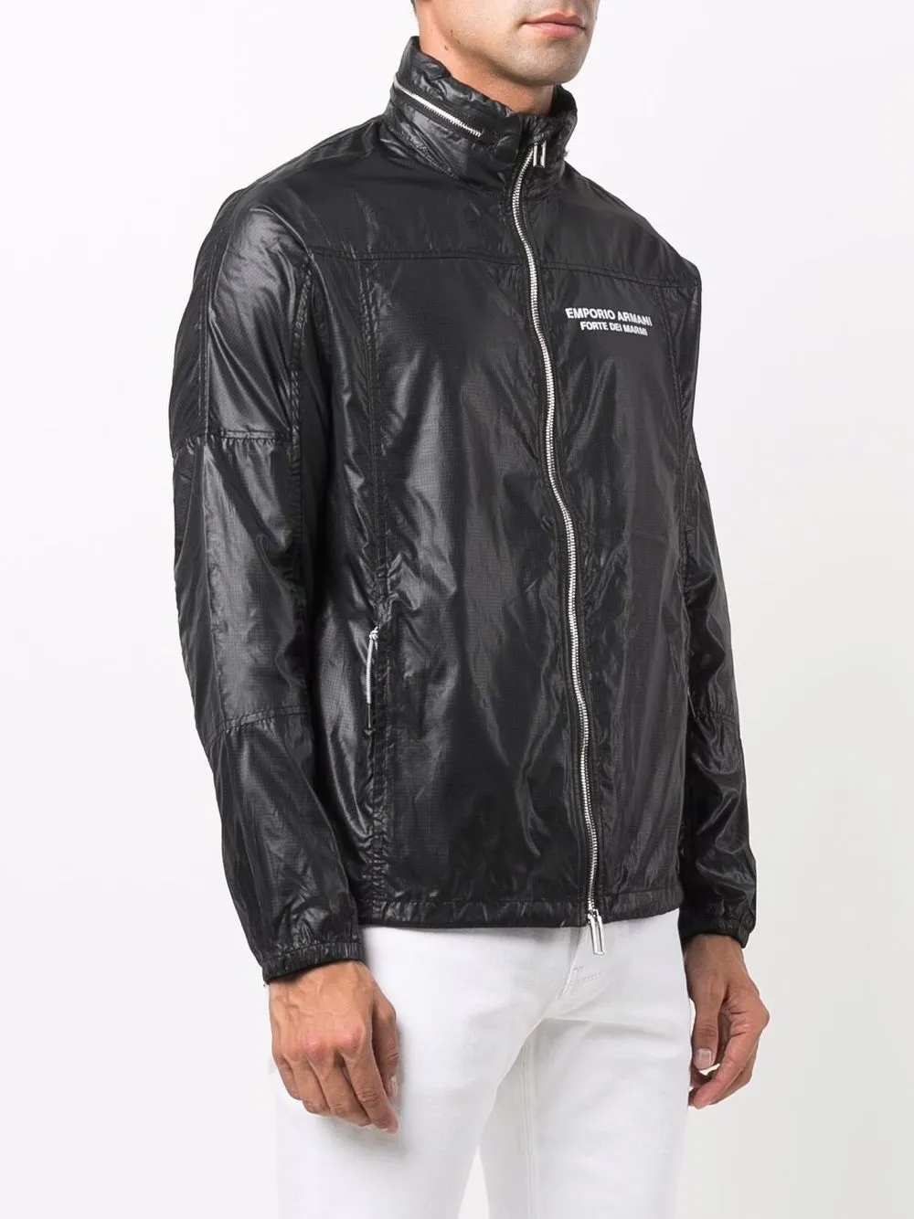 фото Emporio armani куртка с капюшоном и логотипом