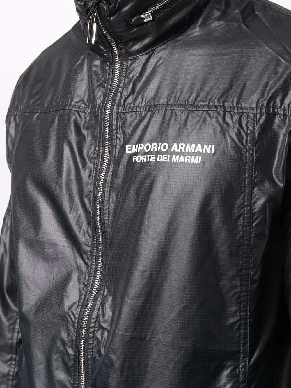 фото Emporio armani куртка с капюшоном и логотипом