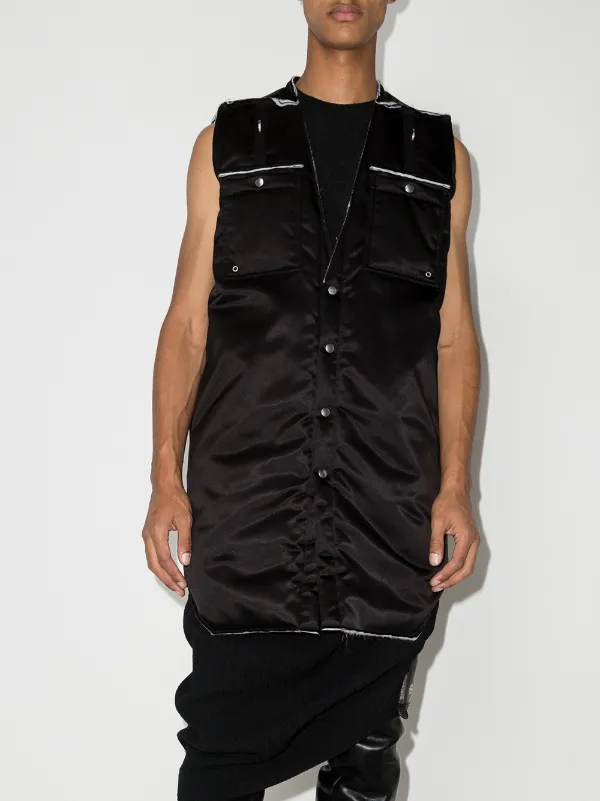 RICK OWENS アウター ジレ 黒 40-