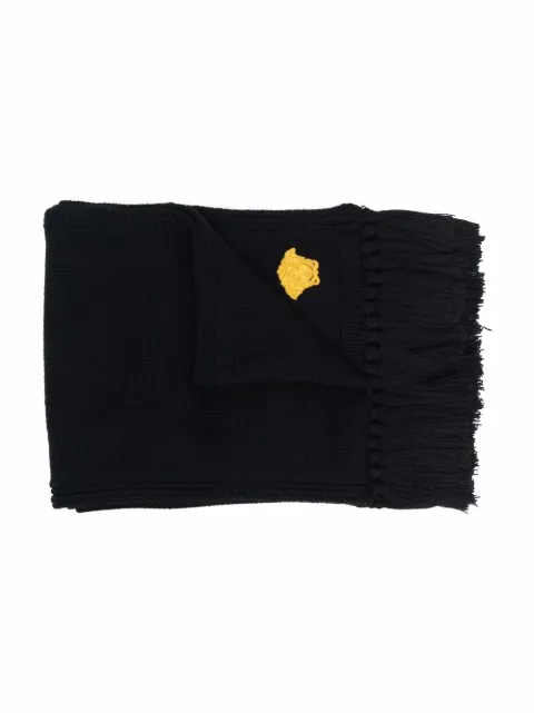 Versace medusa wool scarf clearance