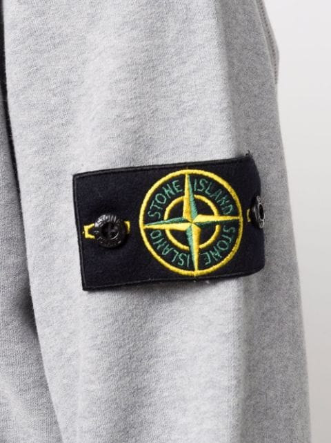 Stone Island Compass Badge Sweatshirt - Farfetch