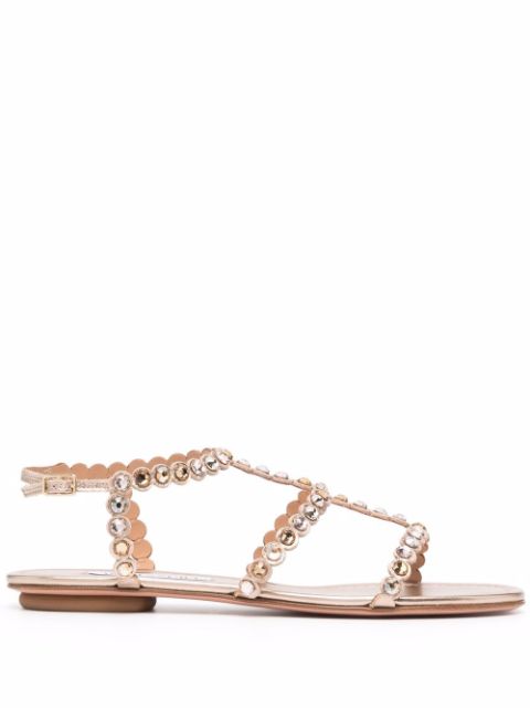 Aquazzura Tequila flat sandals Women