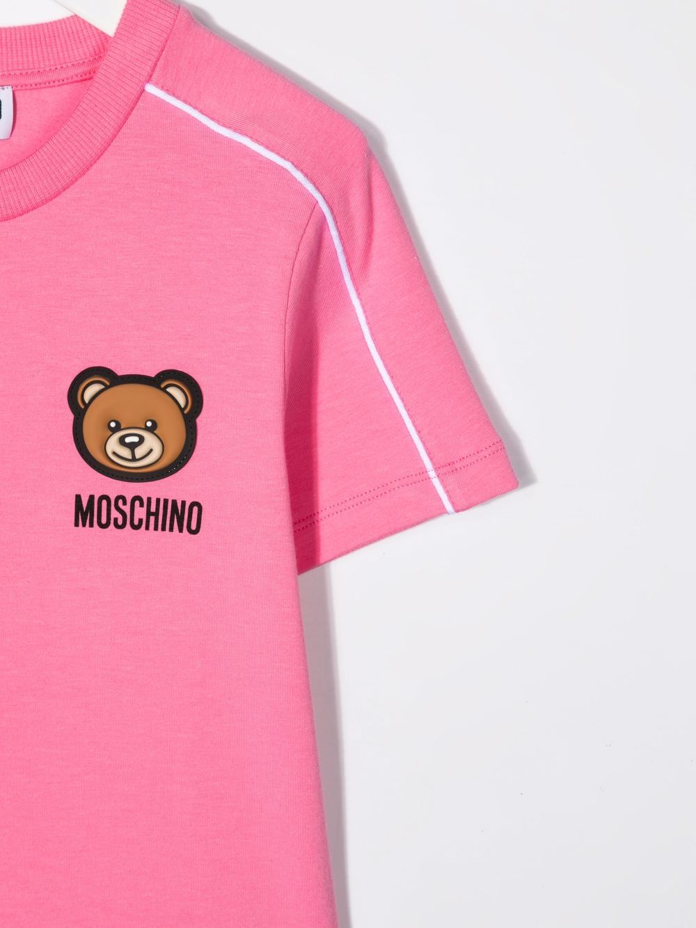 фото Moschino kids футболка teddy bear с круглым вырезом