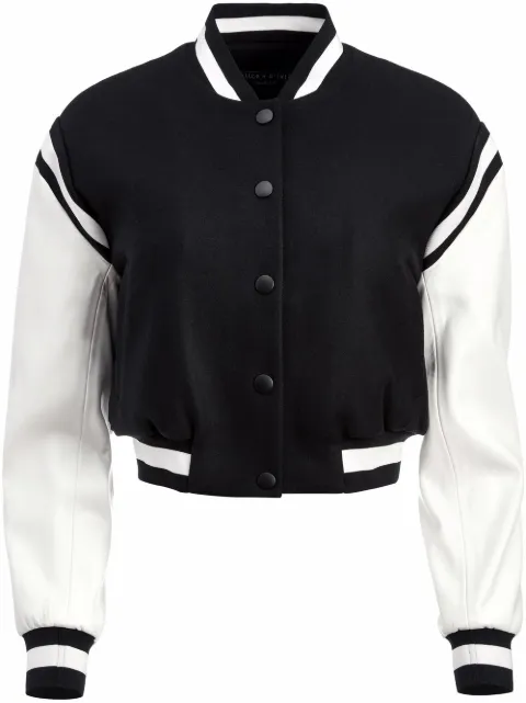 Shop Alice+Olivia Keri varsity jacket 