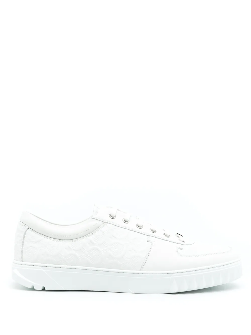 Ferragamo Gancini low-top sneakers | White | Image 1