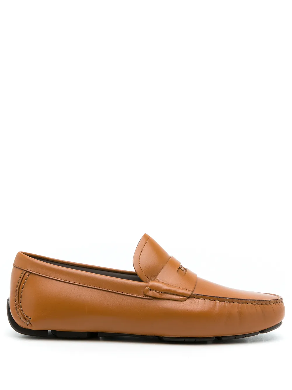 Ferragamo Leather Penny Driving Loafers