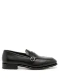 Ferragamo leather penny loafers - Black