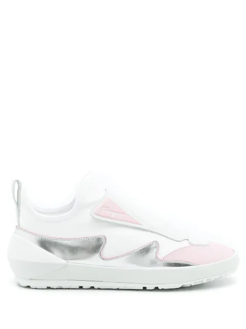 Ferragamo leather sock sneakers