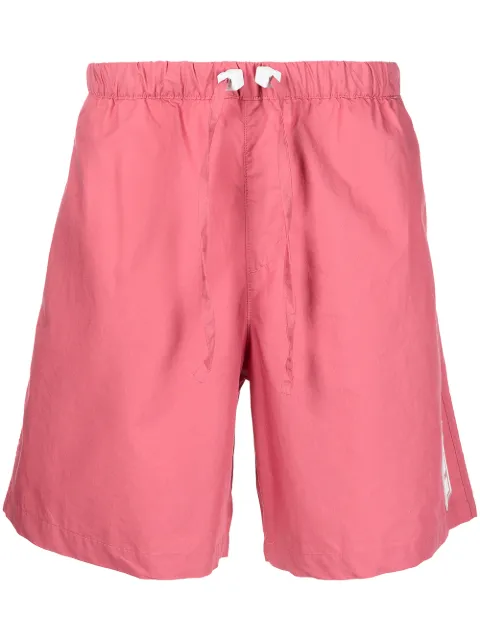 ROMEO HUNTE crinkled drawstring-waist shorts