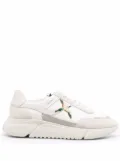 Axel Arigato suede-panelled low-top sneakers - White