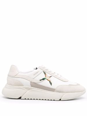 Axel Arigato suede panelled low top Sneakers Farfetch