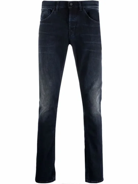 DONDUP Jeans slim con effetto schiarito