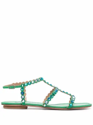 aquazzura tequila flat sandal