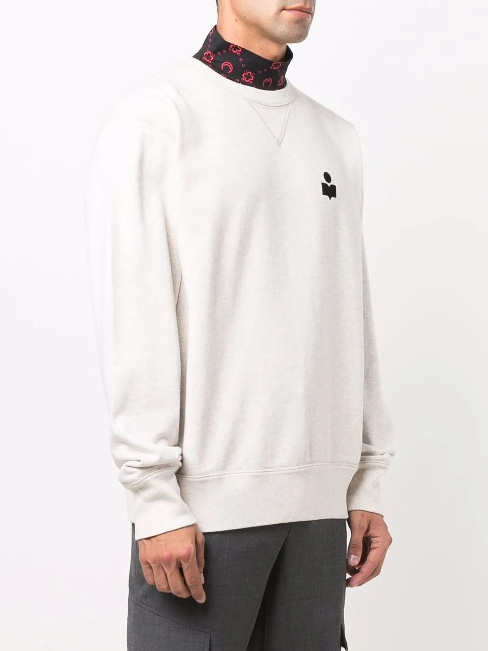  Marant Mike Sweatshirt   Nude 