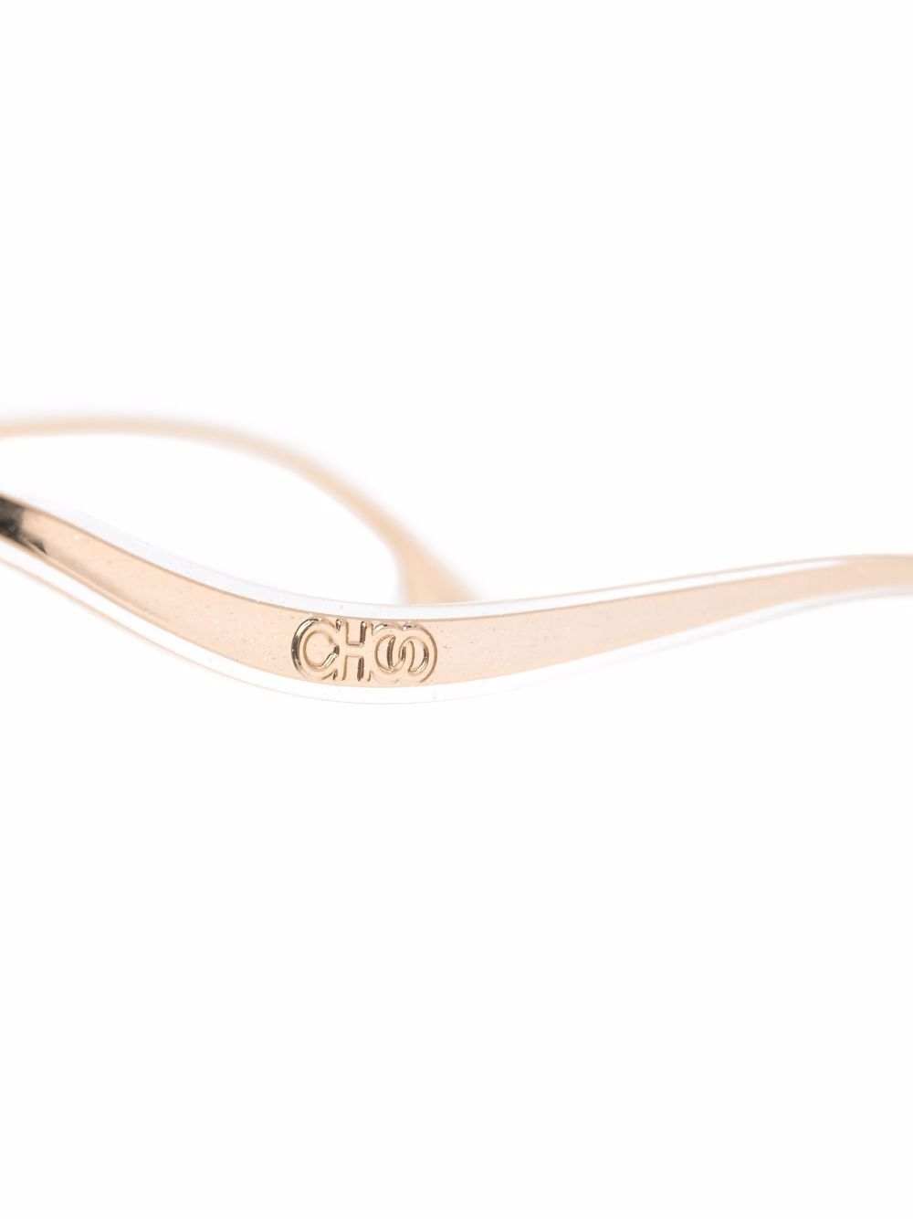 фото Jimmy choo eyewear солнцезащитные очки в массивной оправе