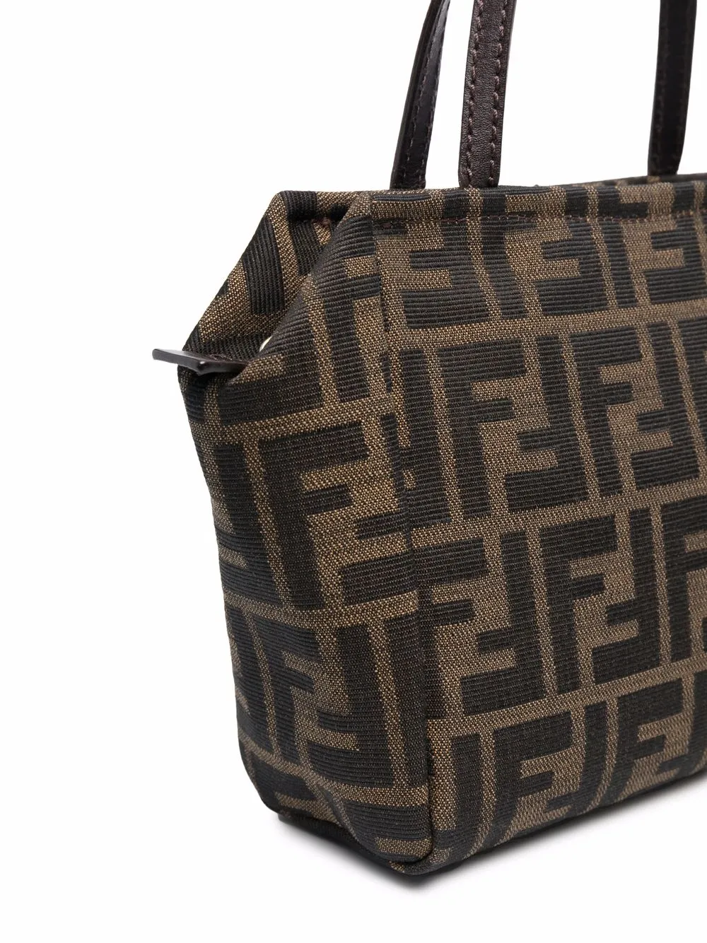 фото Fendi pre-owned сумка-тоут 2010-х годов с узором zucca