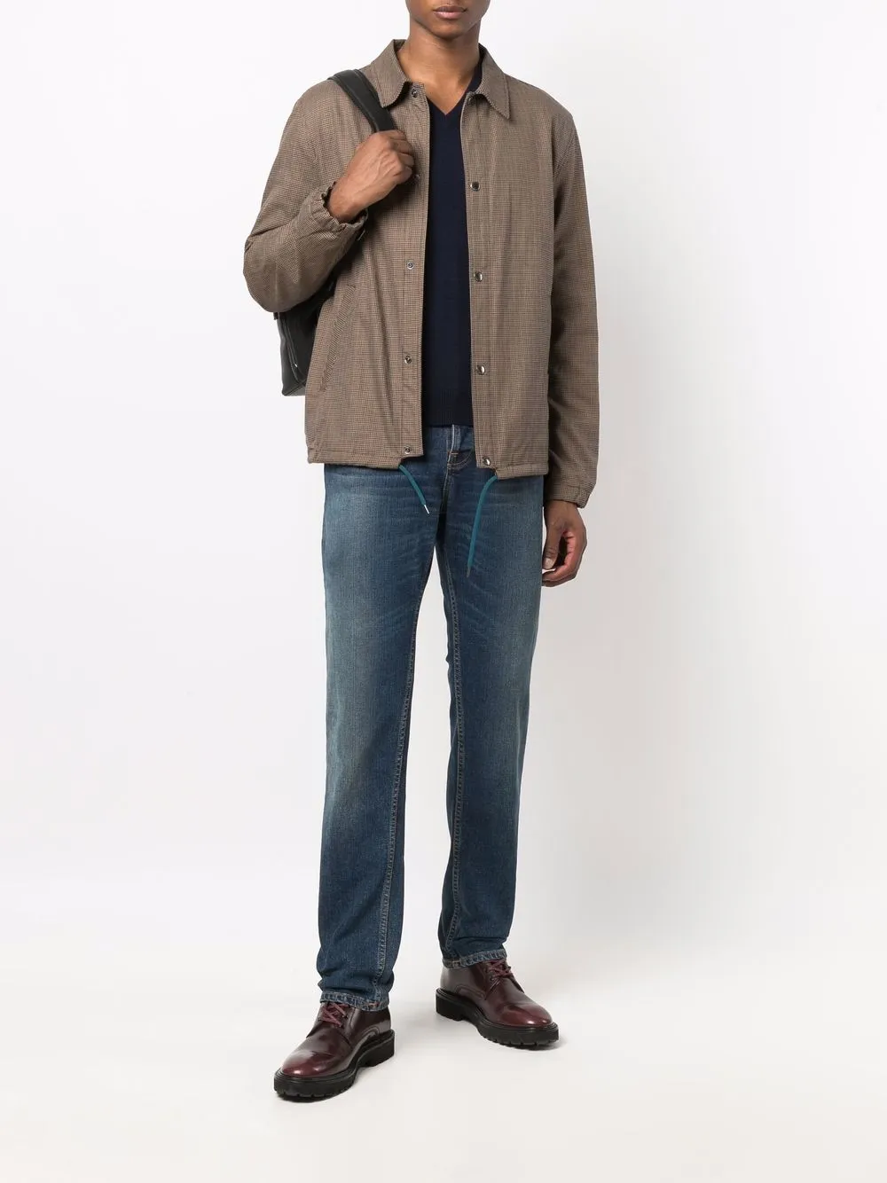 Malo suéter de cachemira con cuello en V | Suéteres | Image 2