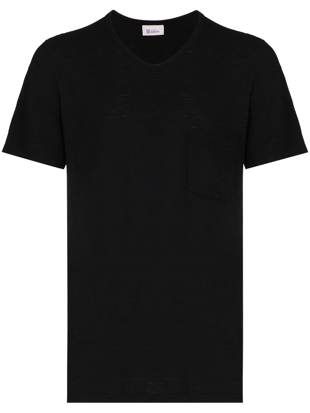 фото Schiesser schi hanno chst pkt ss tee blk