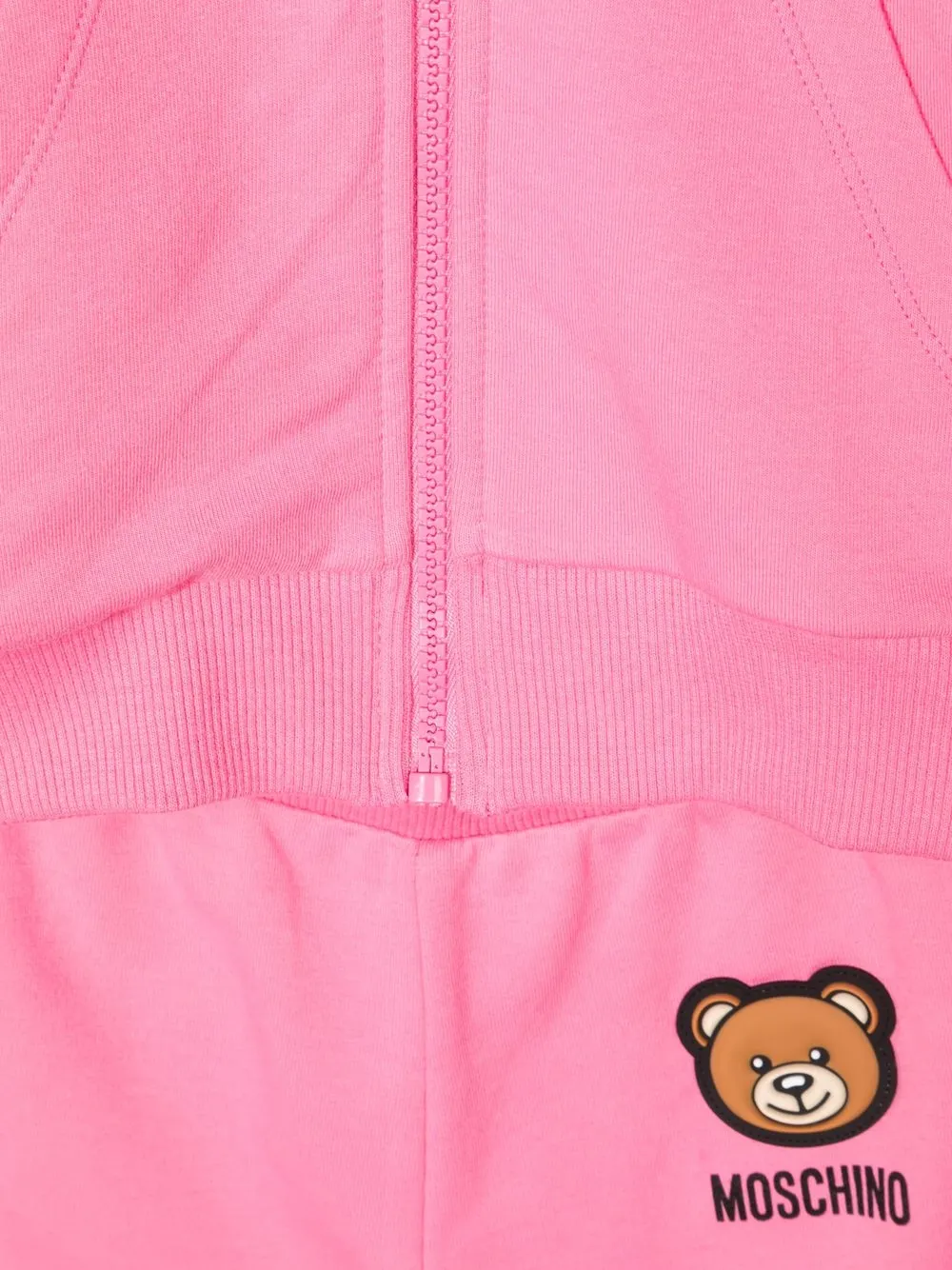 фото Moschino kids спортивный костюм toy bear